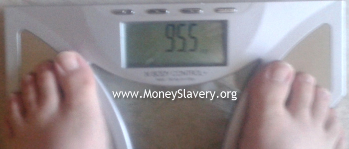 1st Week - 95.5 Kg (-2.2 Kg or -4.8 lbs)
